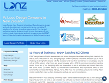 Tablet Screenshot of logodesignnewzealand.co.nz
